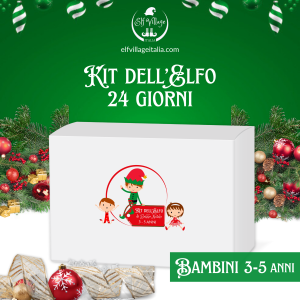 Kit dell'Elfo di Babbo Natale (Bambini 3-5 anni)